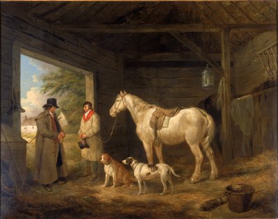 Paying the Ostler by George Morland